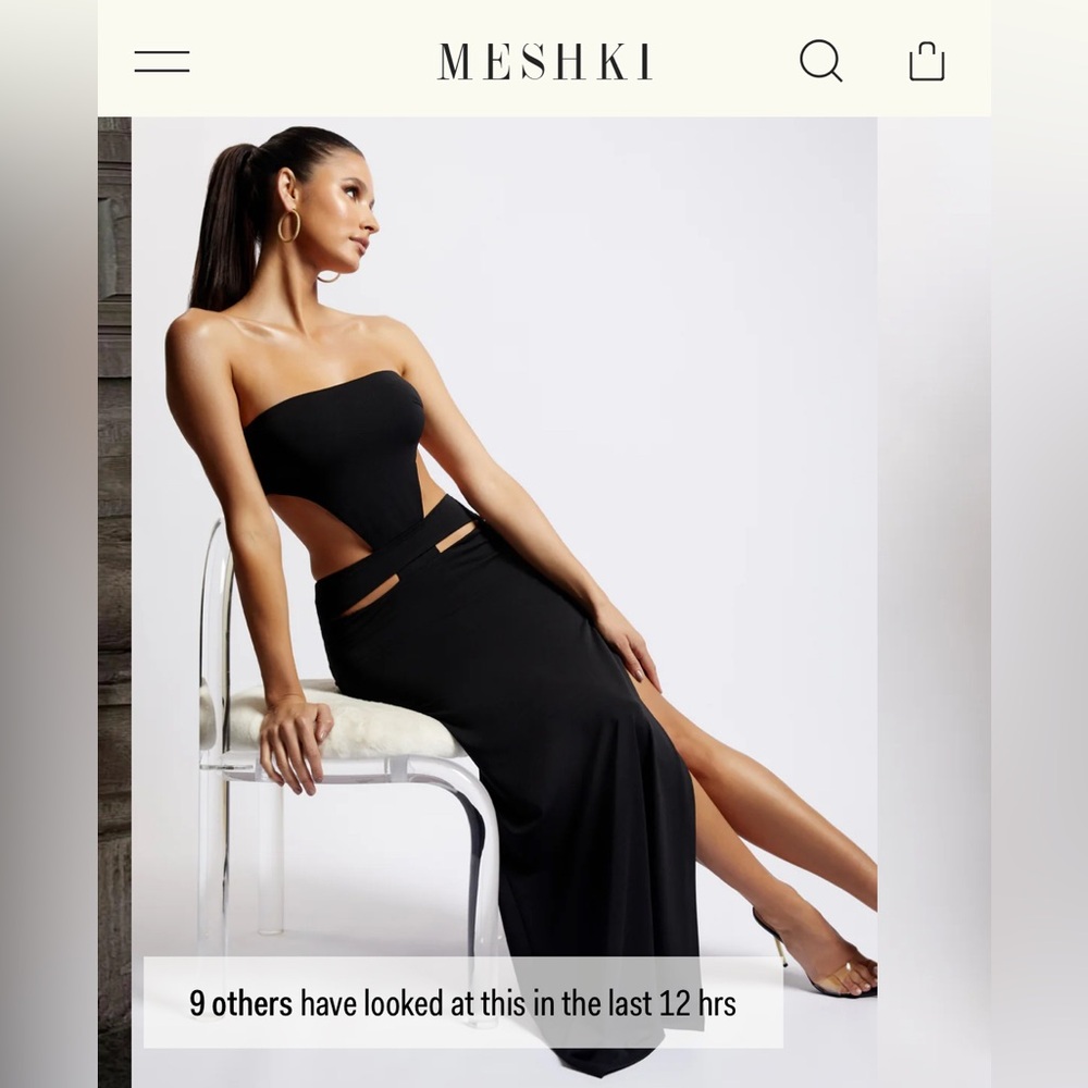 Meshki Cutout Maxi Dress